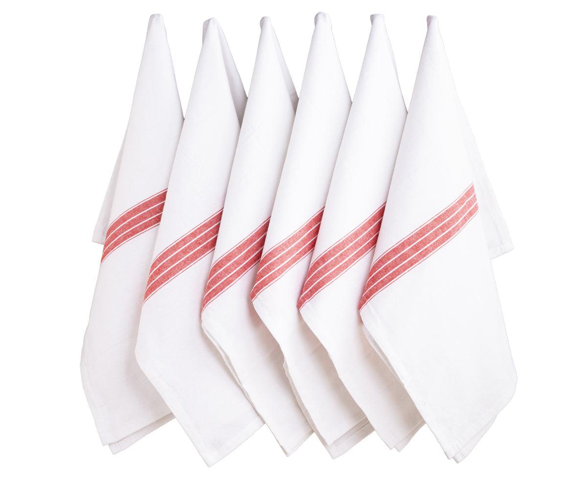 Striped Kitchen Towels - Cotton Dish Cloths