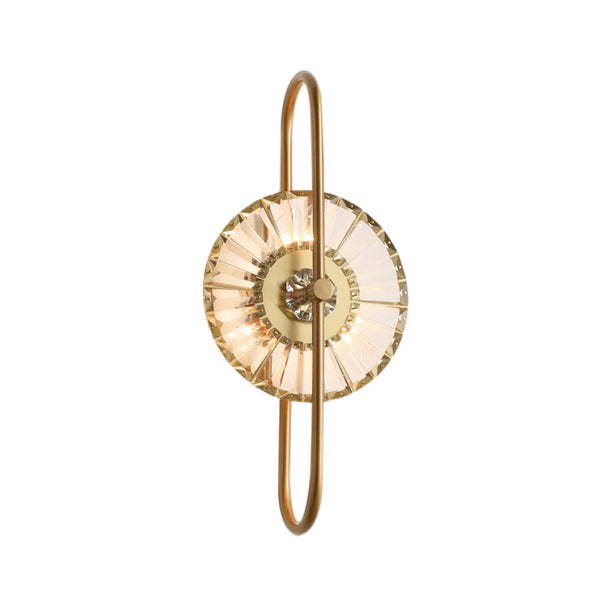 Sunflower Crystal Wall Light