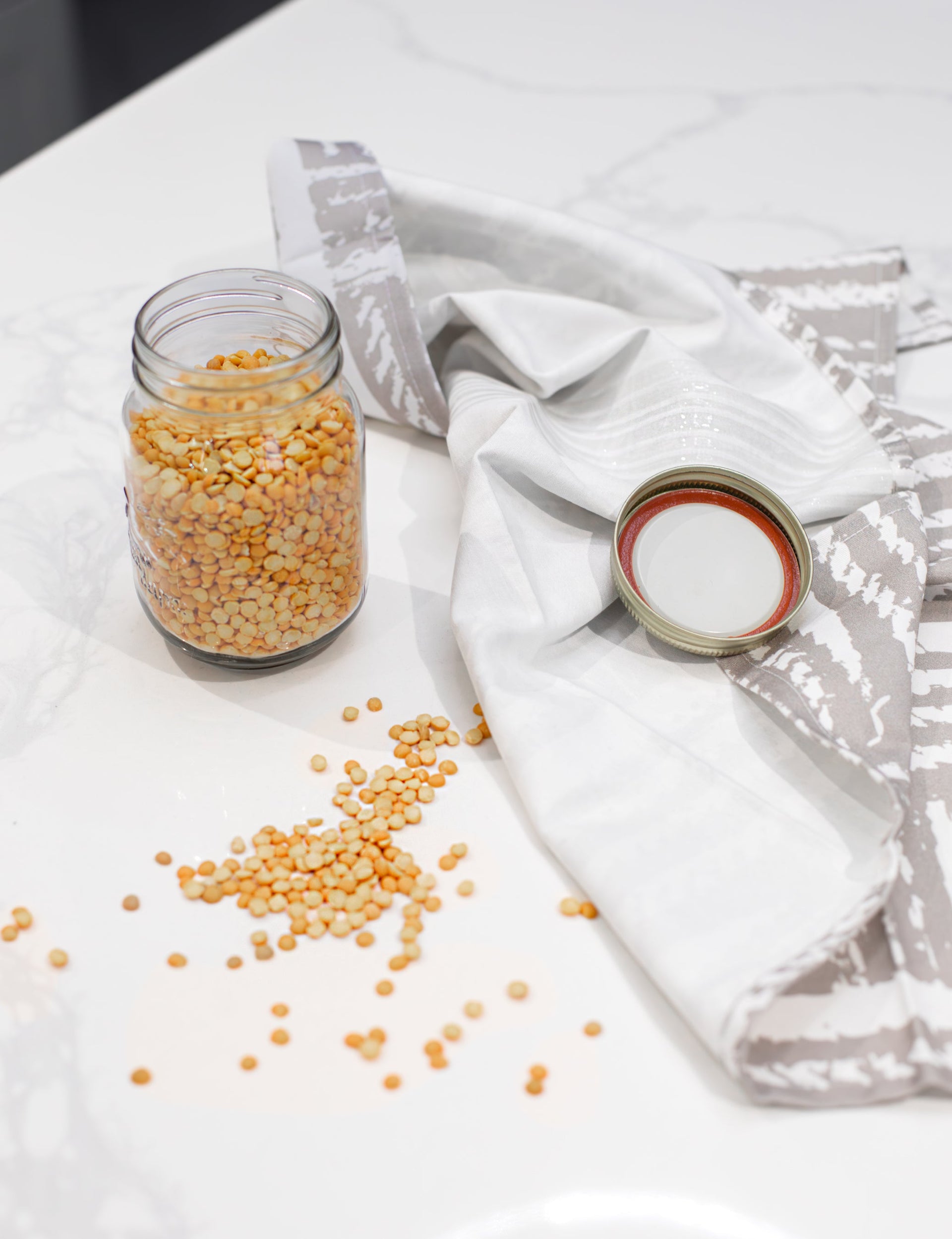 2 Piece Set Inverted Basket Sure Grip Kitchen Towel, Dish Towel Set