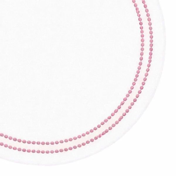 Pink and White Placemats