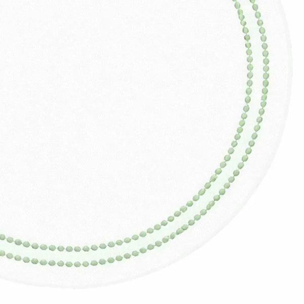 Sage Green Embroidery Placemats