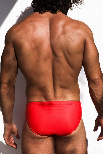 Fiery Sunset Swim Brief