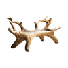 Sylvan Crest Live Edge Outdoor Bench - Natural Oak / 40”W × 16”D × 18”H