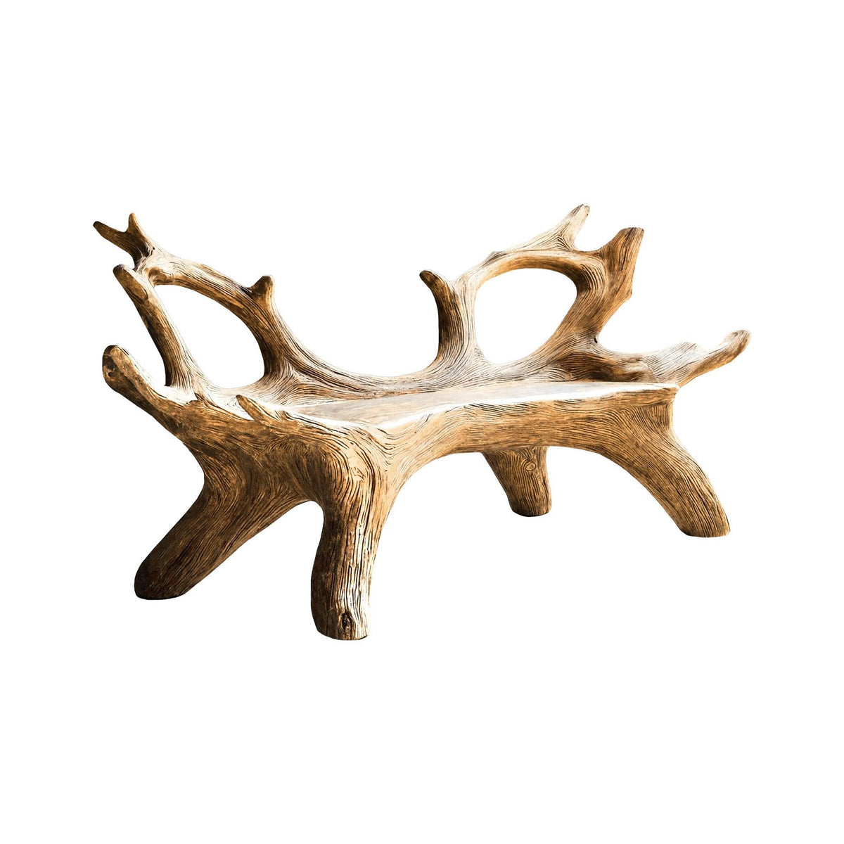 Sylvan Crest Live Edge Outdoor Bench