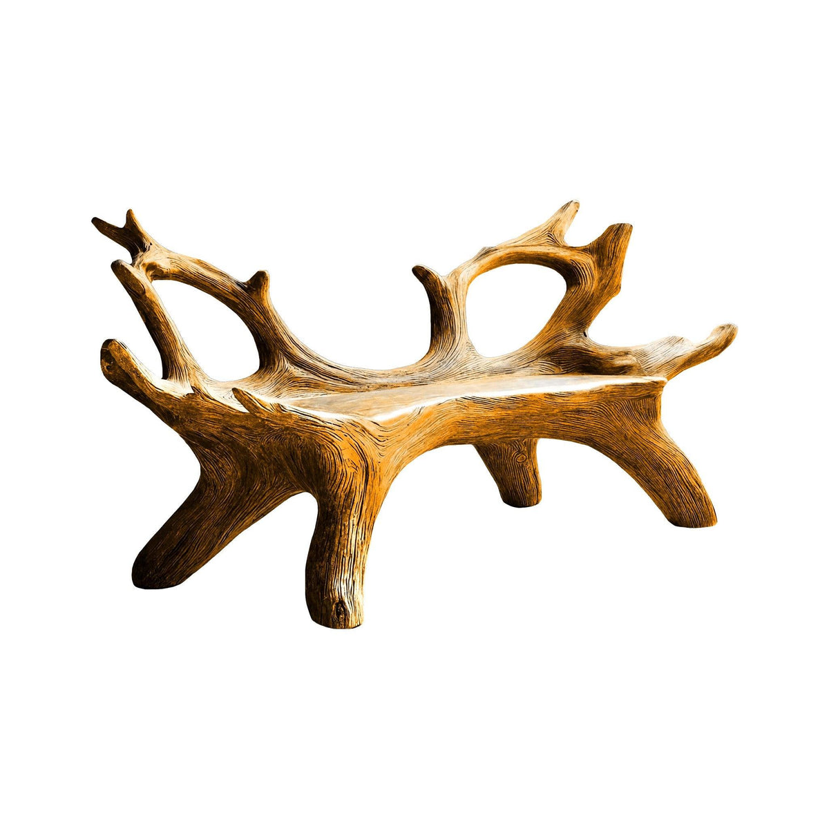 Sylvan Crest Live Edge Outdoor Bench