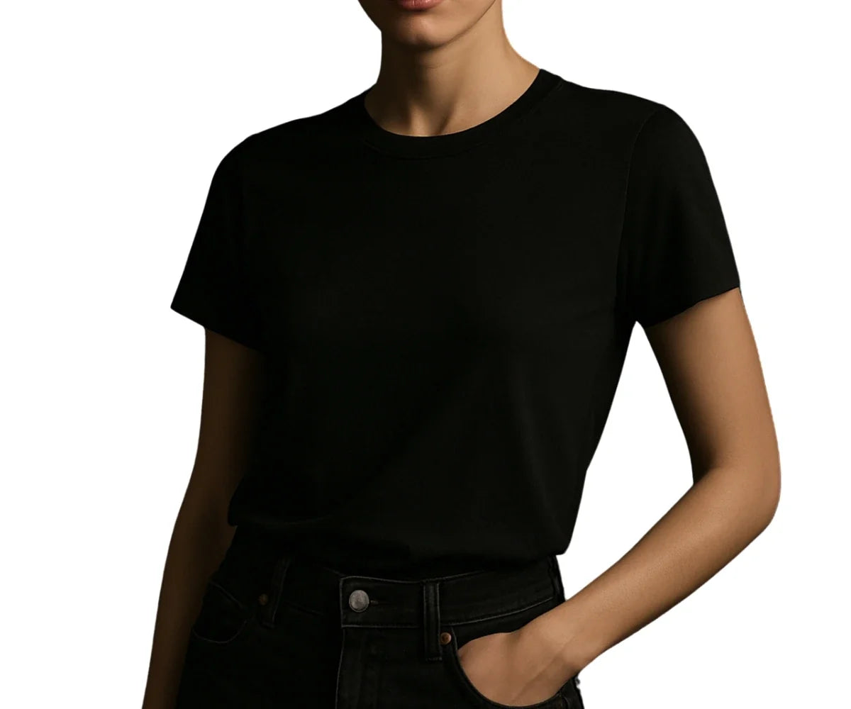 T Shirts for Women - White Tee - Black Tee - Bamboo T Shirts
