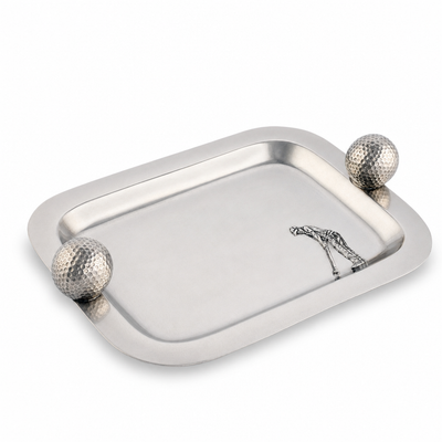 Pewter Catchall Tray Golf Balls