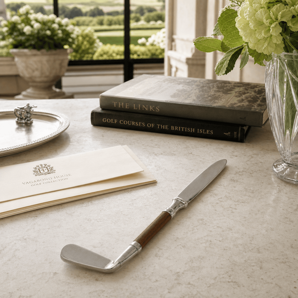 Golf Club Pewter Letter Opener