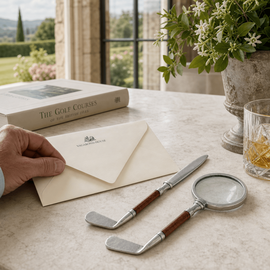 Golf Club Pewter Letter Opener