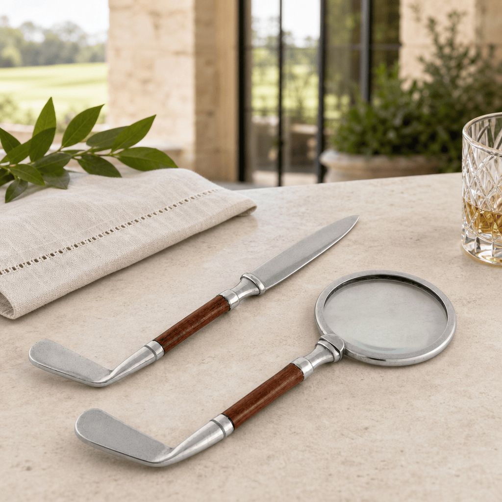Golf Club Pewter Letter Opener