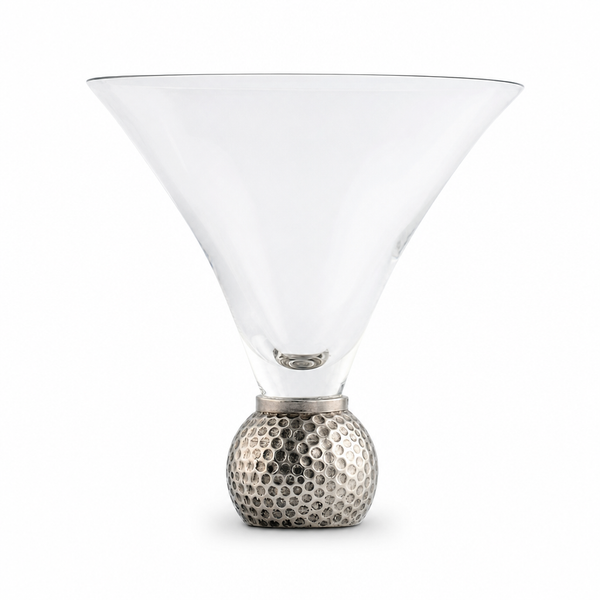 Golf Ball Cocktail /  Martini Glass