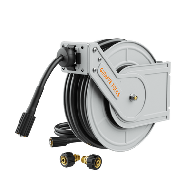 Retractable Pressure Hose Reel - 1/4in