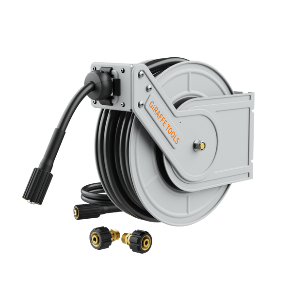 Retractable Pressure Hose Reel - 1/4in