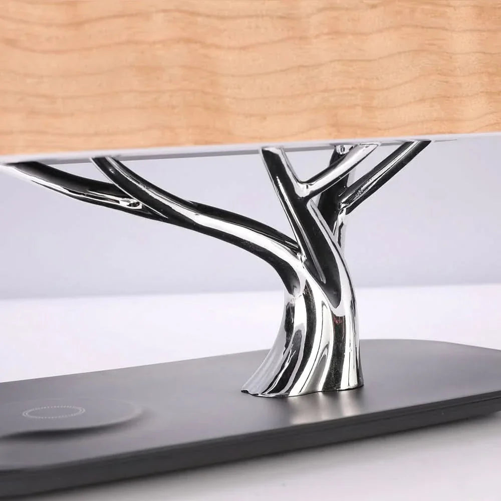 Table Lamp With Speaker & Wireless Charger Iluminating