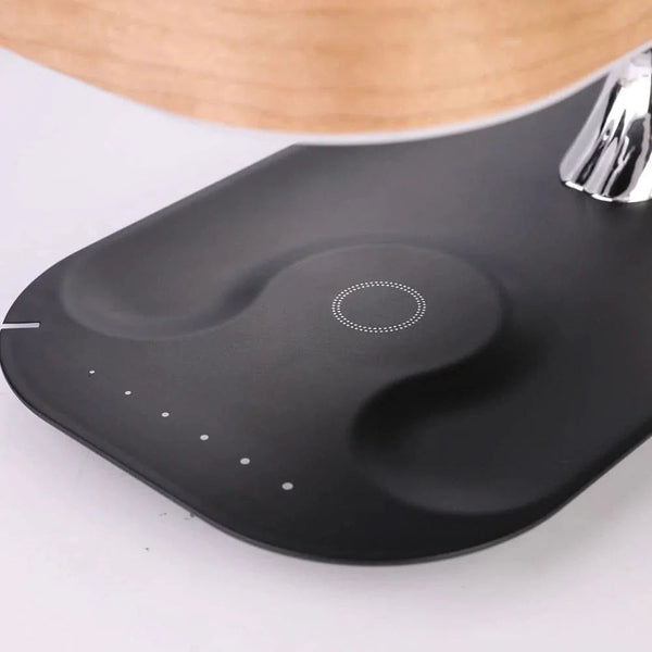 Table Lamp With Speaker & Wireless Charger Iluminating