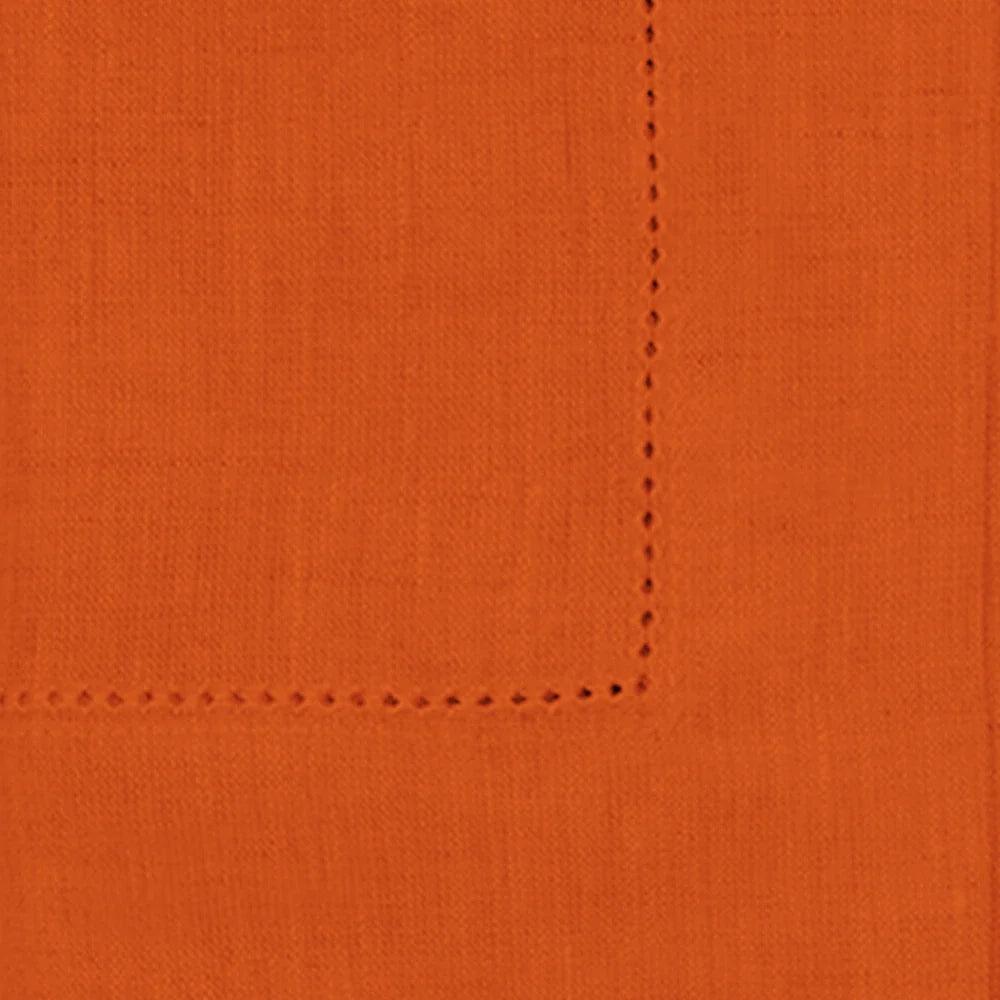 Tangerine Linen Napkins