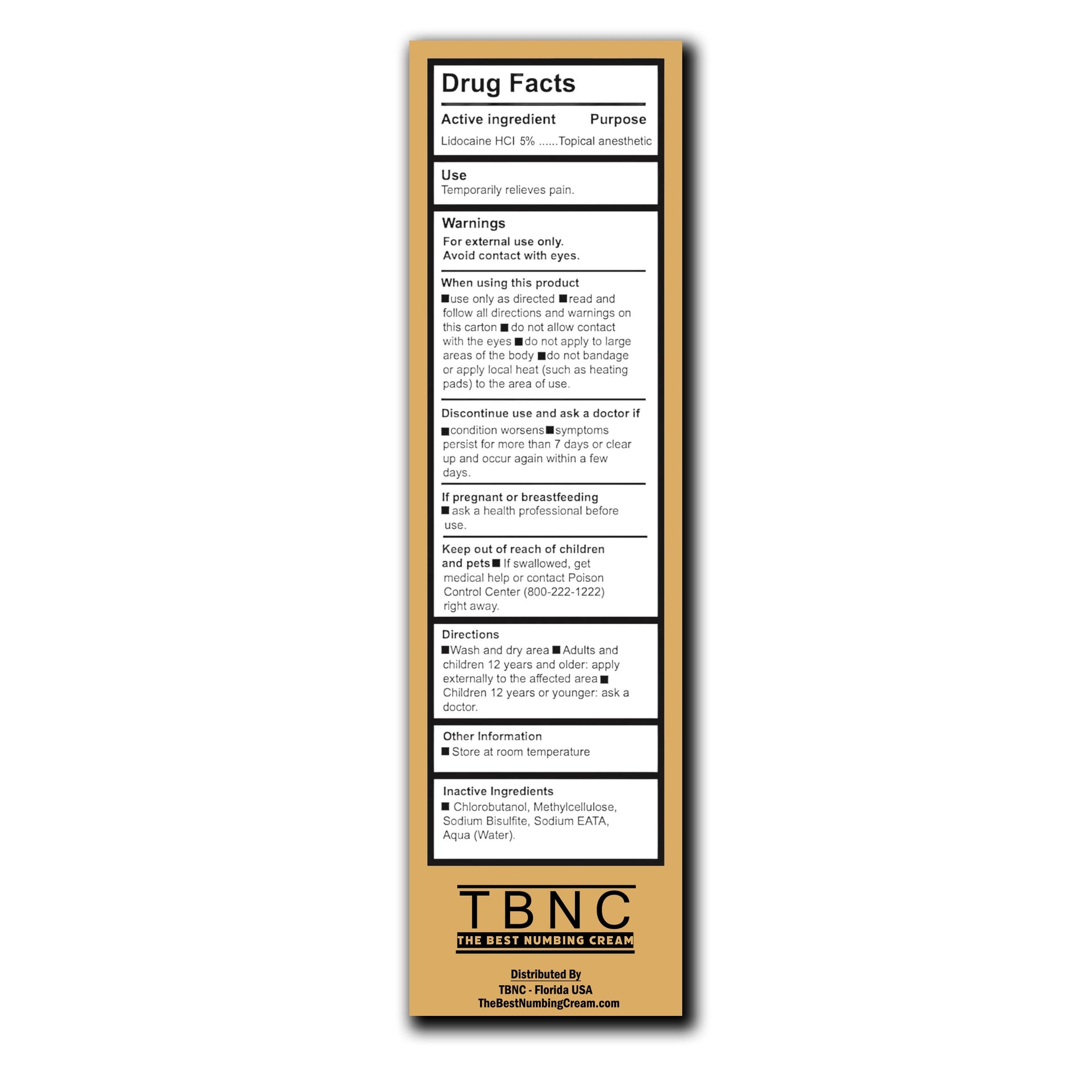Tattoo Numbing Cream XL - 4 Pack