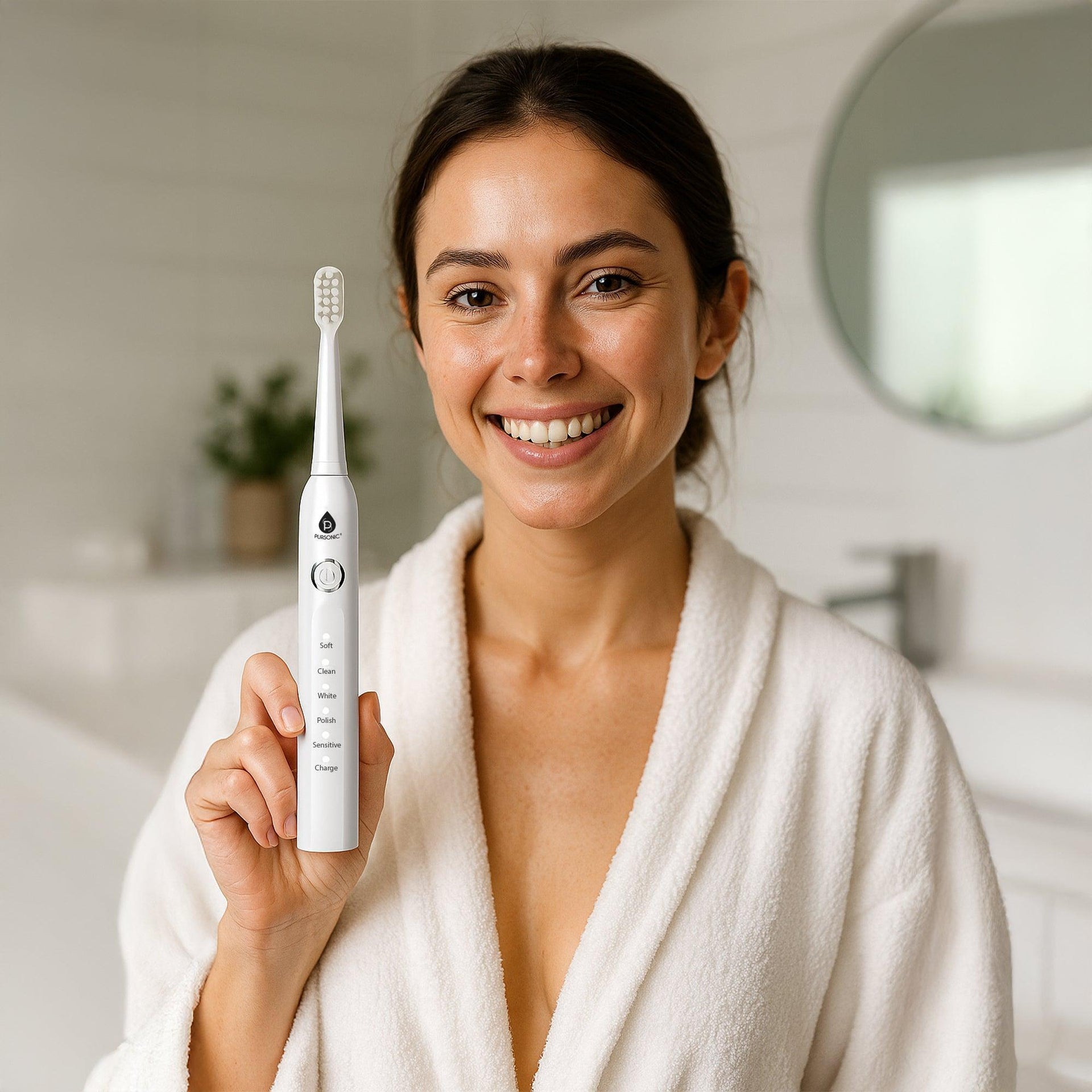 Complete Oral Care Bundle: Rechargeable Toothbrush, Water Flosser & Tongue Scraper