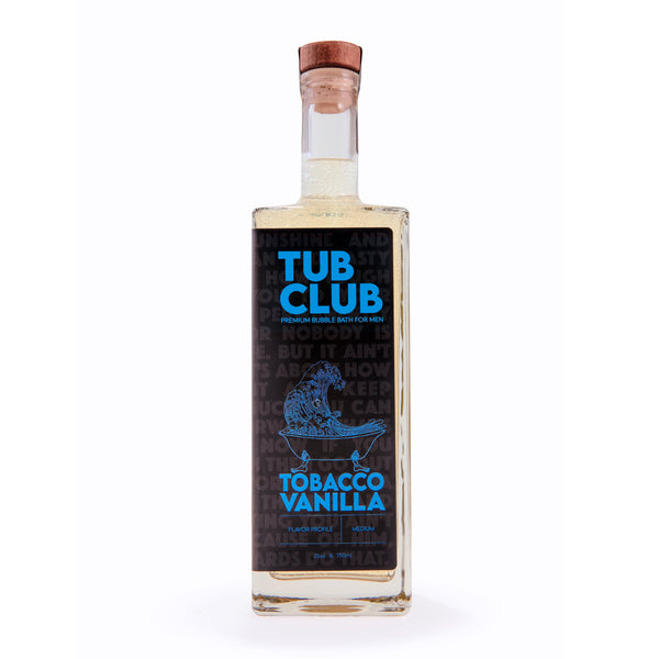 Tobacco & Vanilla | Bubble Bath for Men by Tub Club