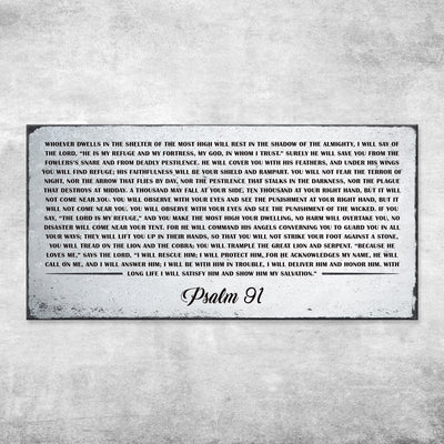 Psalm 91 - Whoever Dwells In The Shelter Of The Most High Sign IV