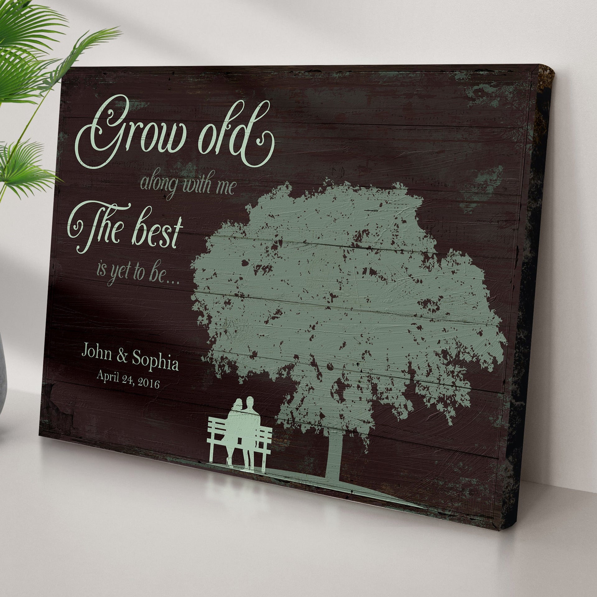 Grow Old Along With Me, The Best Is Yet To Be Sign