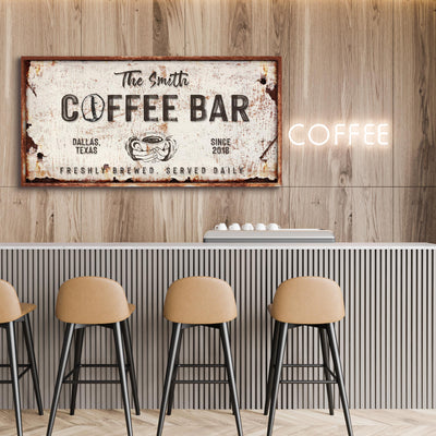 Coffee Bar Sign IV