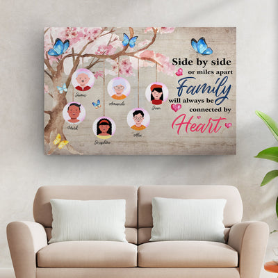 Family Will Always Be Connected By Heart Sign II