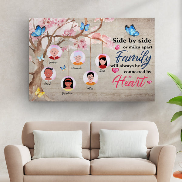 Family Will Always Be Connected By Heart Sign II