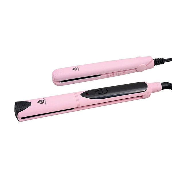 Professional Salon Quality Flat Iron Hair Straightener With A Free Travel Straightener - Gifts for You 'n Me