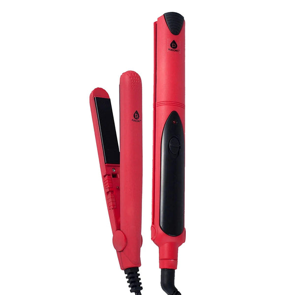 Professional Salon Quality Flat Iron Hair Straightener With A Free Travel Straightener - Gifts for You 'n Me