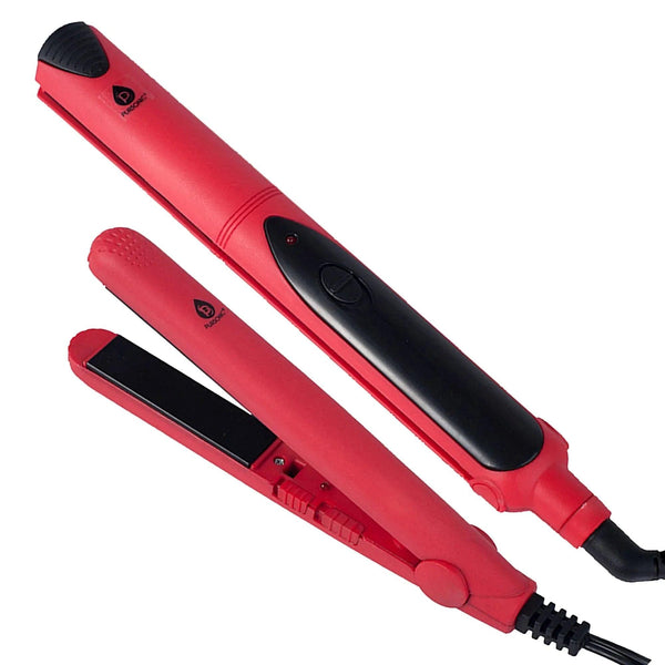 Professional Salon Quality Flat Iron Hair Straightener With A Free Travel Straightener - Gifts for You 'n Me