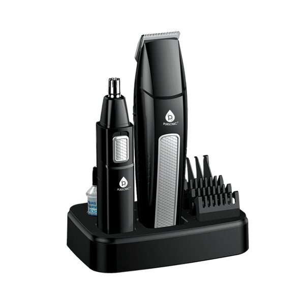 Mario Lopez Mens Grooming Kit , Designed for Hair, Beard, Nose & Ear Grooming, 10 Piece Grooming Kit - Gifts for You 'n Me