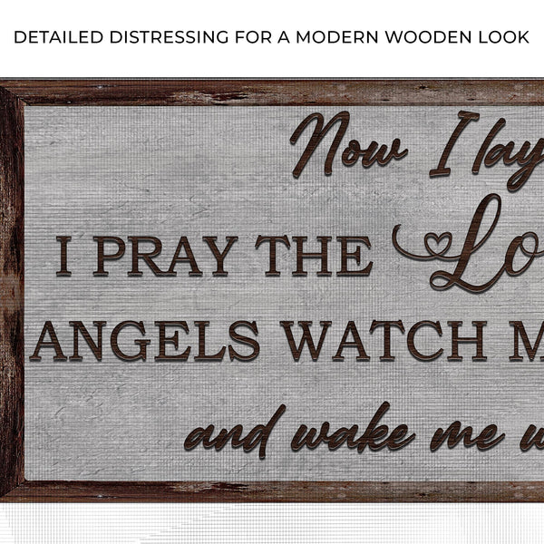 Now I Lay Me Down To Sleep Sign