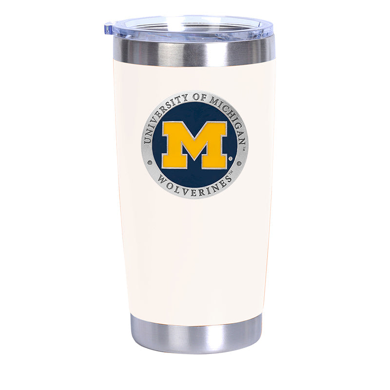 University of Michigan Chrome Thermal Drink