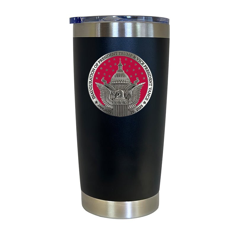 Trump & Vance  Inauguration 2025 Chrome Thermal Drink w/ Chrome