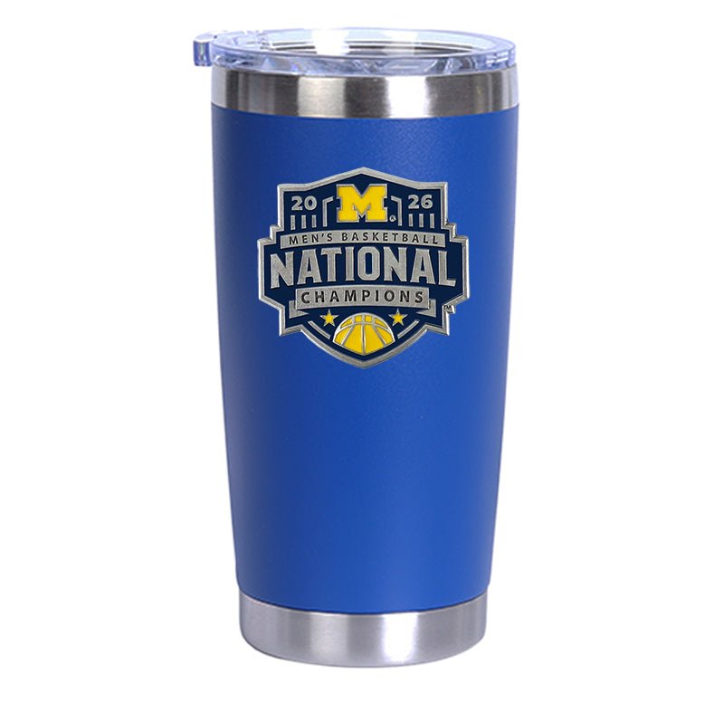 2026 Michigan Basketball Championship Chrome Thermal Drink, 20 oz