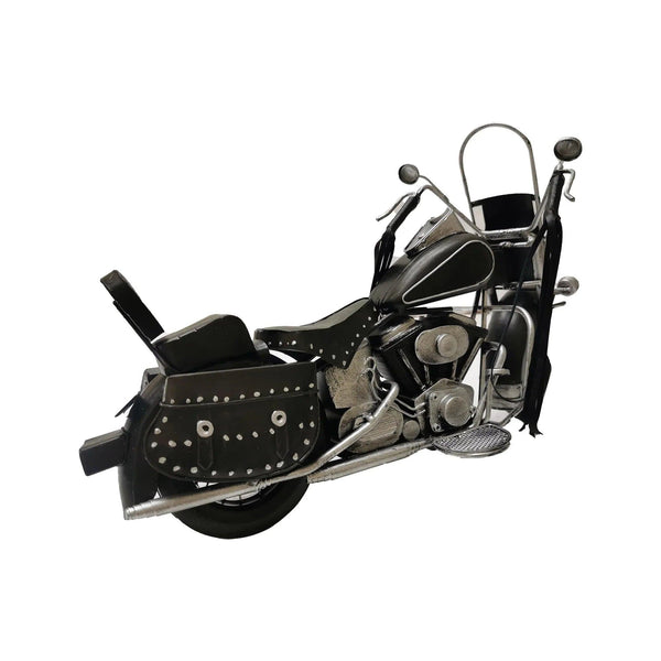 Black Metal Model Motorcycle - Gifts for You 'n Me
