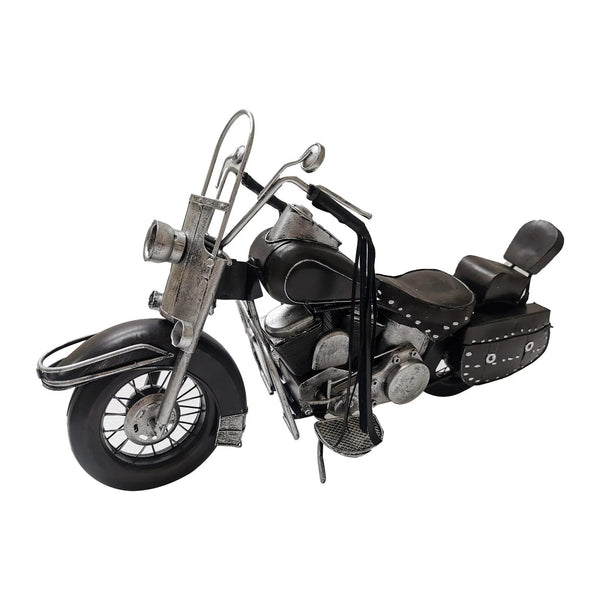 Black Metal Model Motorcycle - Gifts for You 'n Me
