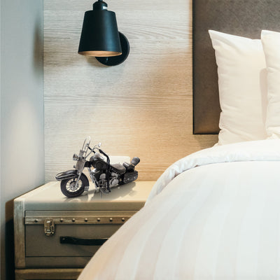 Black Metal Model Motorcycle