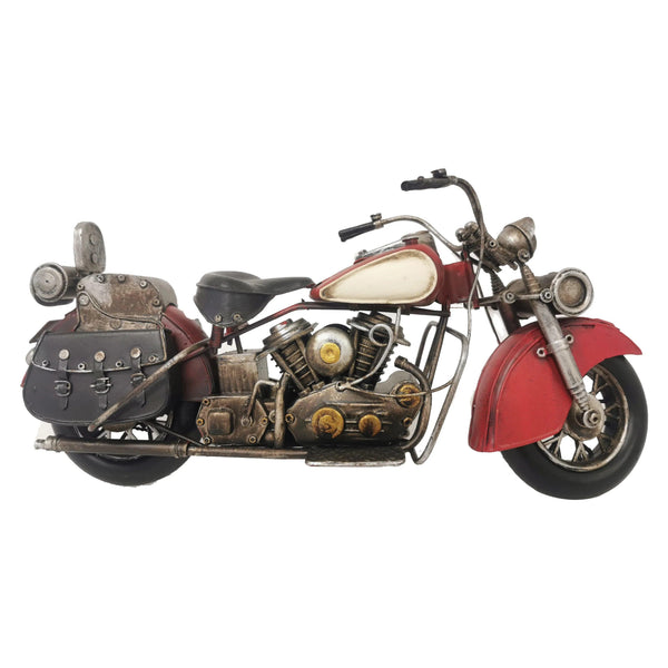 Red Motorcycle Metal Model - Gifts for You 'n Me