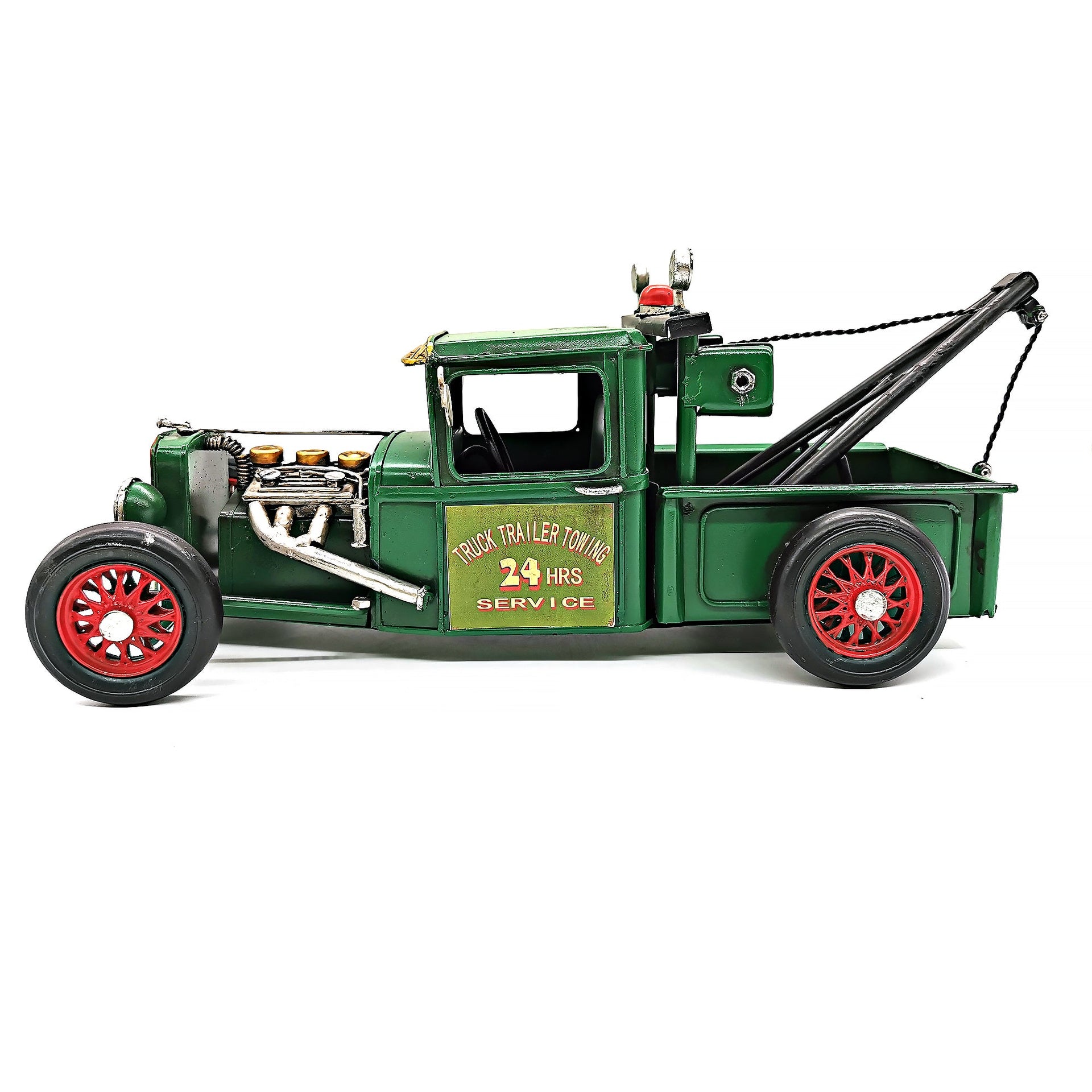 Vintage Metal Towing truck