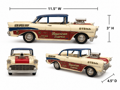 Vintage Metal Classic Car Model Décor