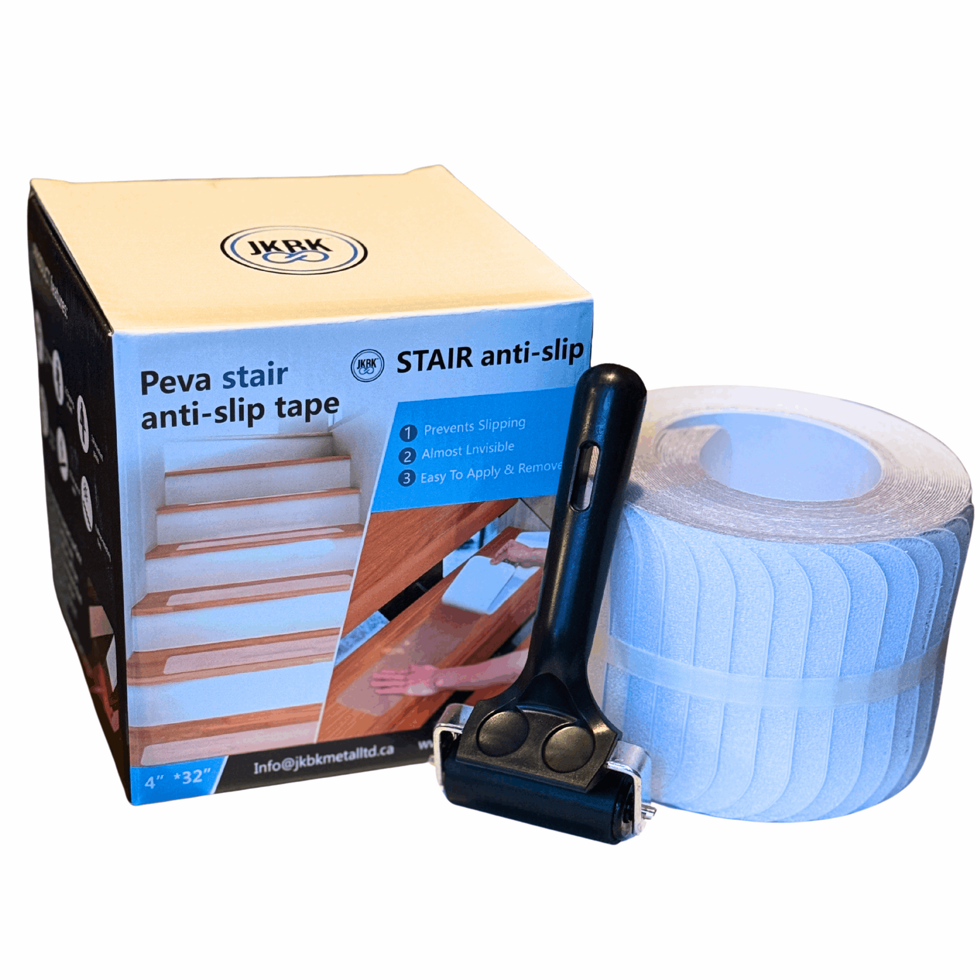 16 Pack Non-Slip Stair Treads, 4