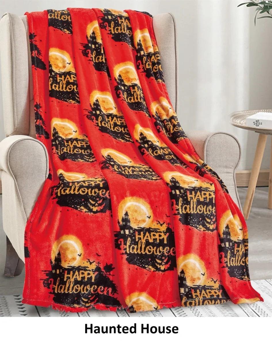 Halloween Blankets 50 X 60 Throw - Halloween Decor