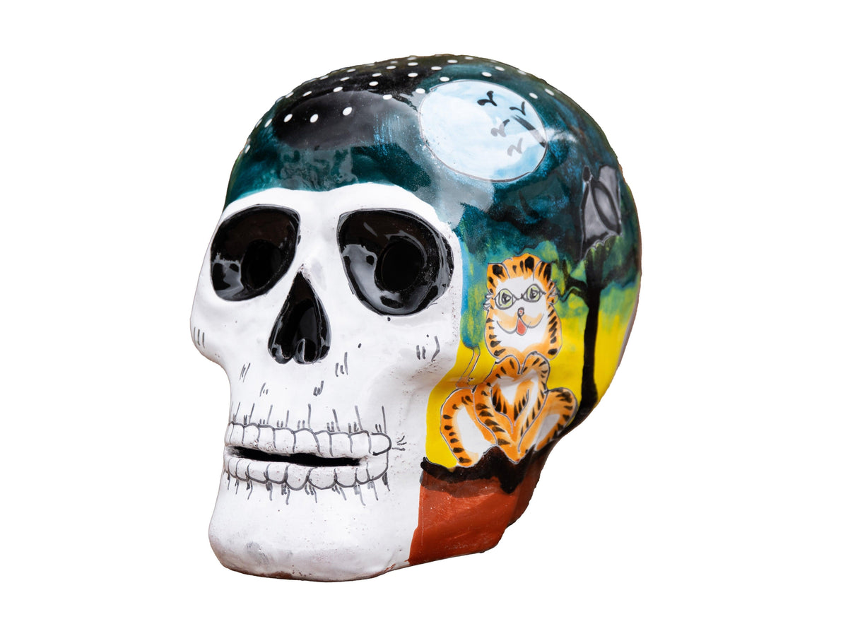 Talavera Skull