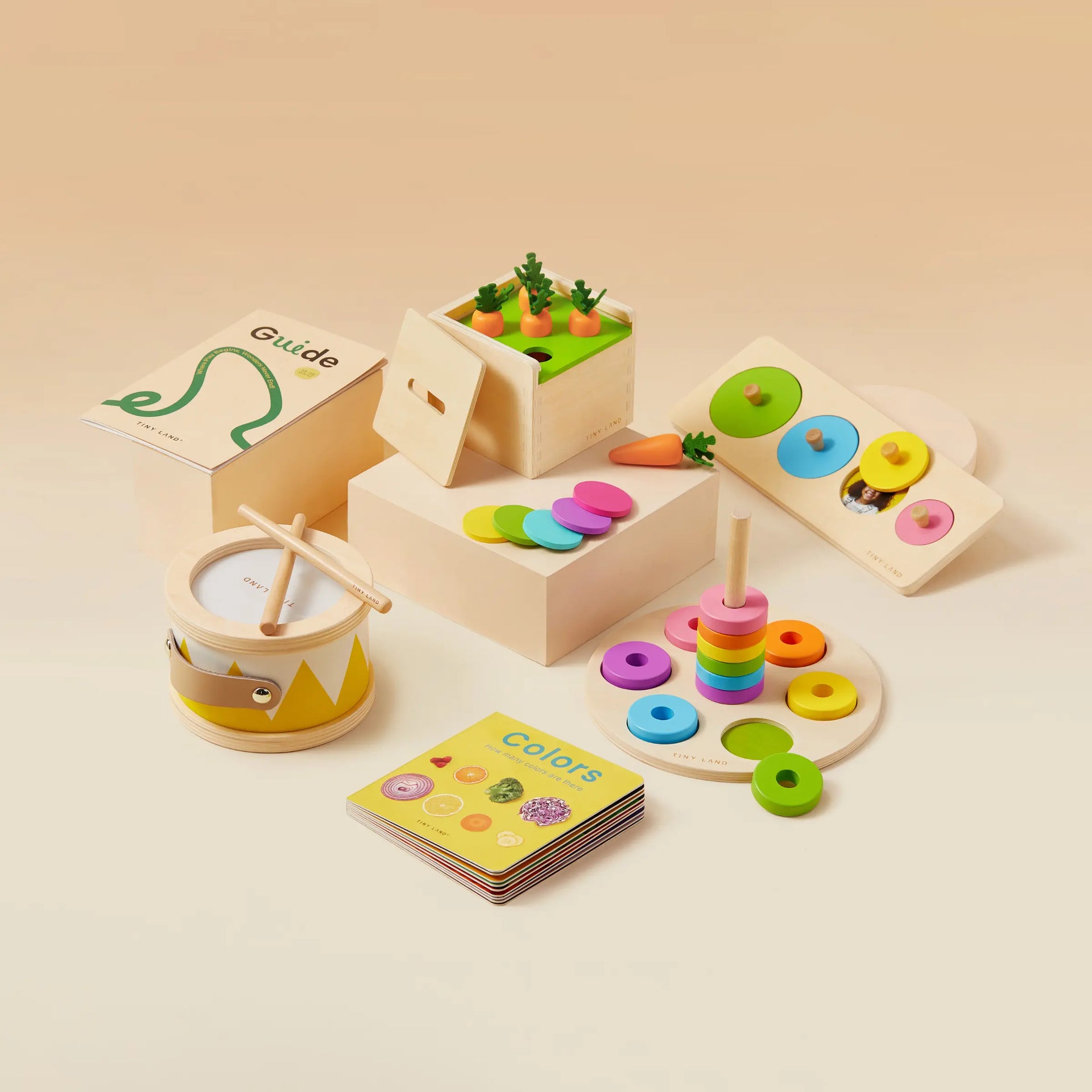 Tiny Land® Montessori Toys for Toddlers (13–15 Months)