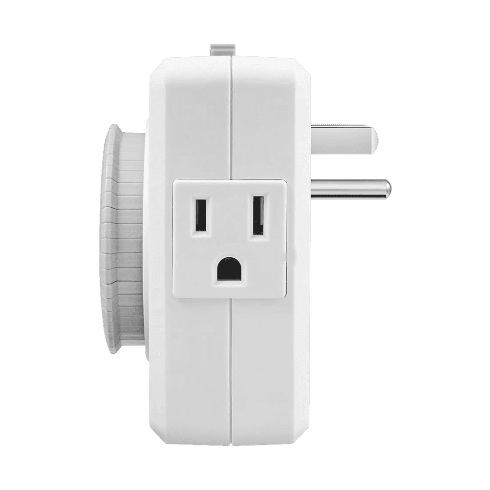 TM02 Plug In Timer Indoor Mechanical Clock for Garden Lights Transformers 24 Hour