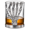 Skeleton Whiskey Glass Tumbler | Single | 10oz Halloween Skeleton Glasses 4.3