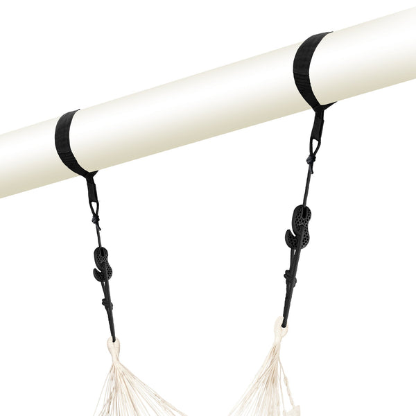 TreeMount 2rope Black - Tree and Pole Suspension Set for Hammocks LA SIESTA