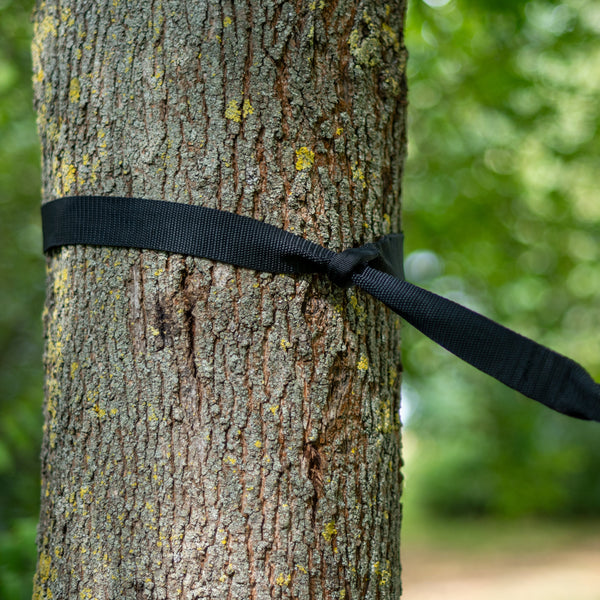 TreeMount 2rope Black - Tree and Pole Suspension Set for Hammocks LA SIESTA